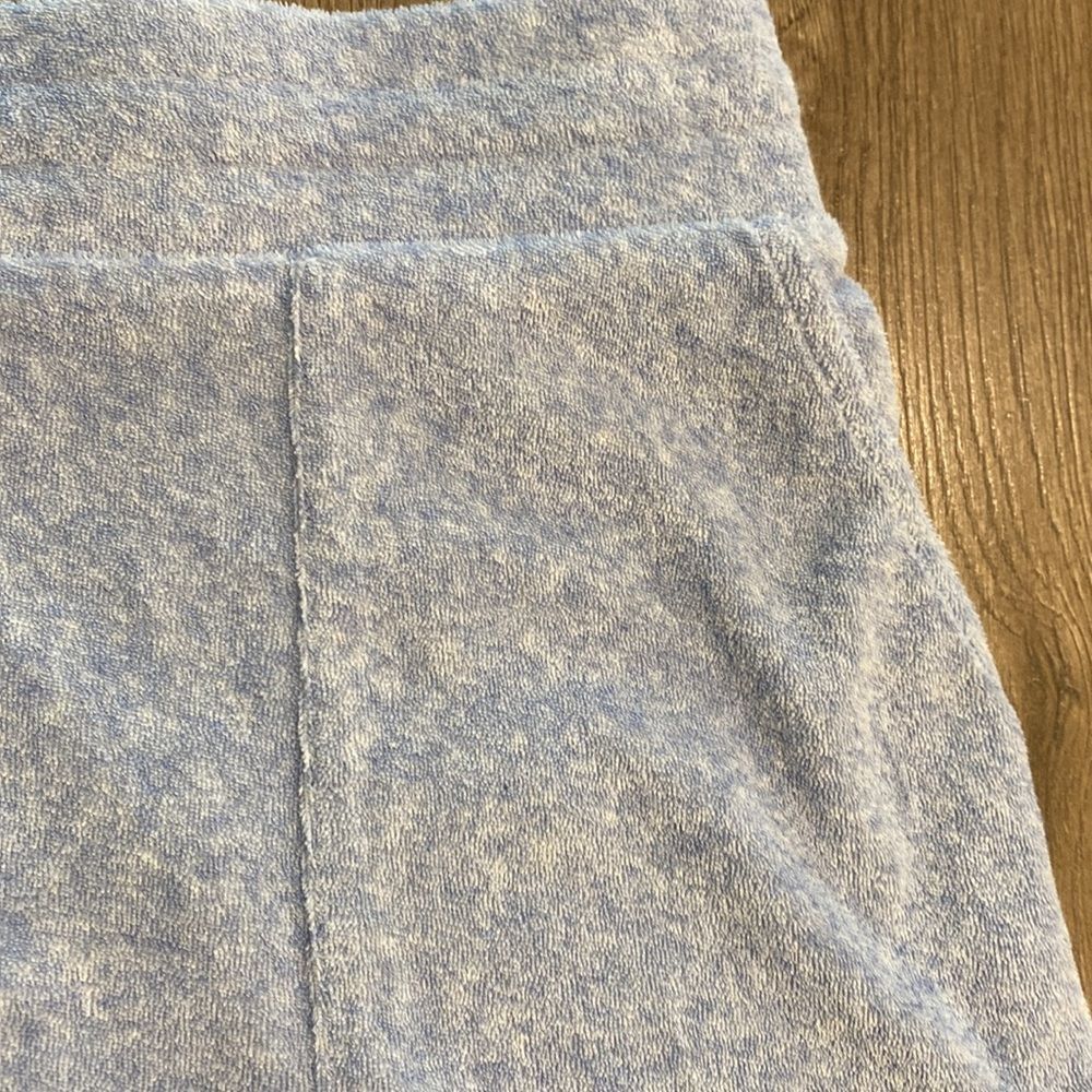 J.Jill Pure Jill Blue Terry Cloth Swimsuit Cover Up Skirt Size MP - Picture 5 of 10